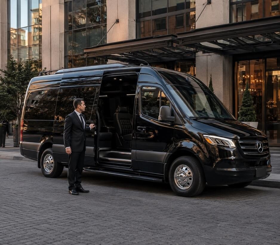 Chauffeured Sprinter Van Rental With Driver