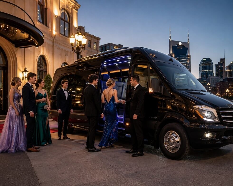Why Choose Sprinter Van Nashville For Prom Night