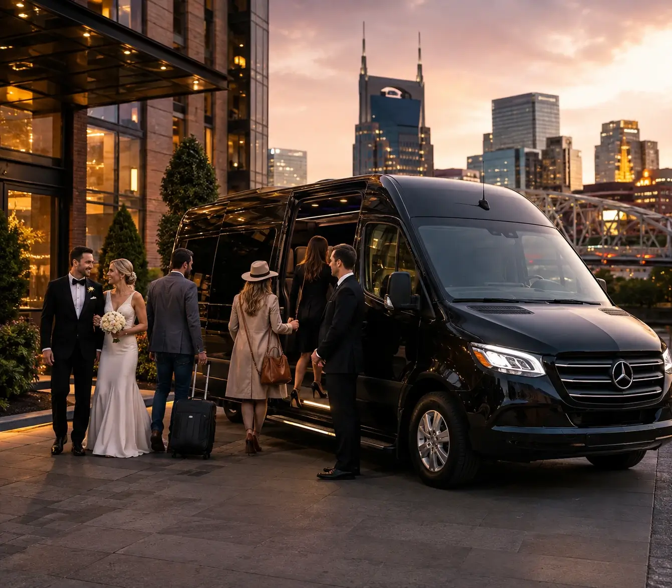Group Transportation For Weddings, Tours, And Events