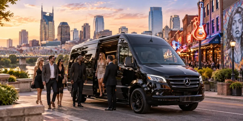 Nashville Group Tour Itinerary: Best Places to Visit With a Private Sprinter Van